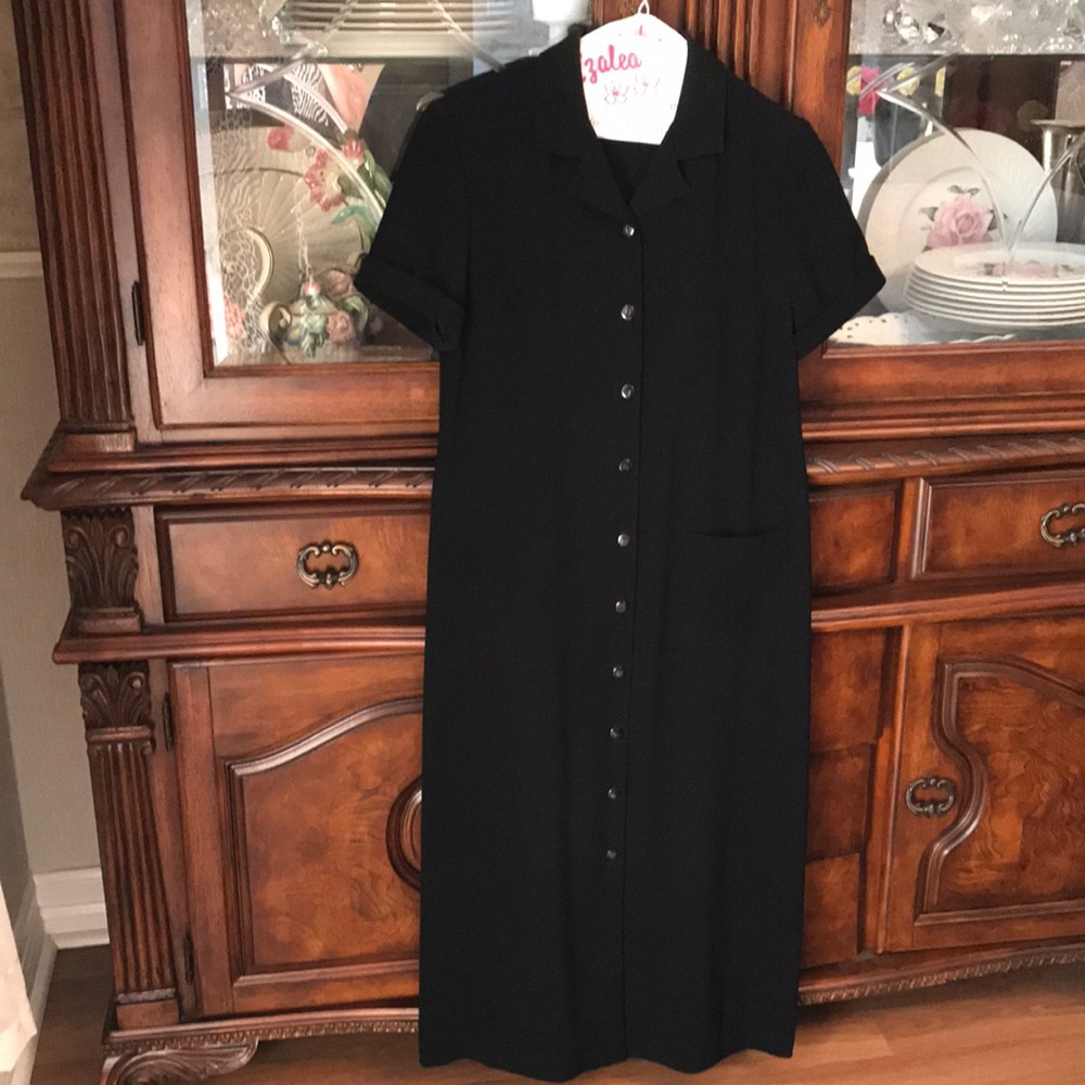 Little black dress by Talbots. Size 8 Petite.